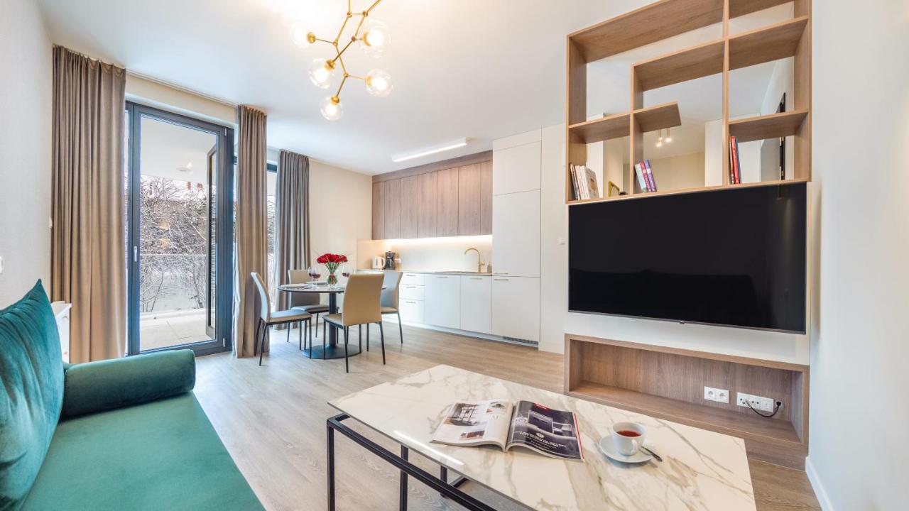 Apartamenty Sun & Snow Okrzei ソポト エクステリア 写真